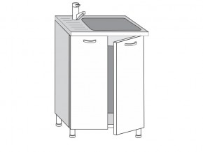 2.60.2мн Шкаф-стол на 600мм под накладную мойку с 2-мя дверцами в Верхнем Уфалее - verhnij-ufalej.magazin-mebel74.ru | фото