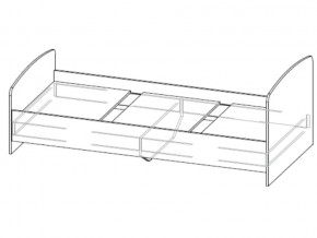 Кровать одинарная в Верхнем Уфалее - verhnij-ufalej.magazin-mebel74.ru | фото