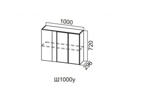 Ш1000у/720 Шкаф навесной 1000/720 (угловой) в Верхнем Уфалее - verhnij-ufalej.magazin-mebel74.ru | фото