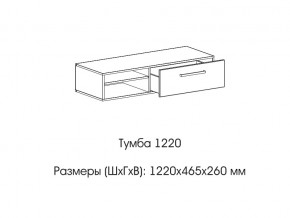 Тумба 1220 (низкая) в Верхнем Уфалее - verhnij-ufalej.magazin-mebel74.ru | фото